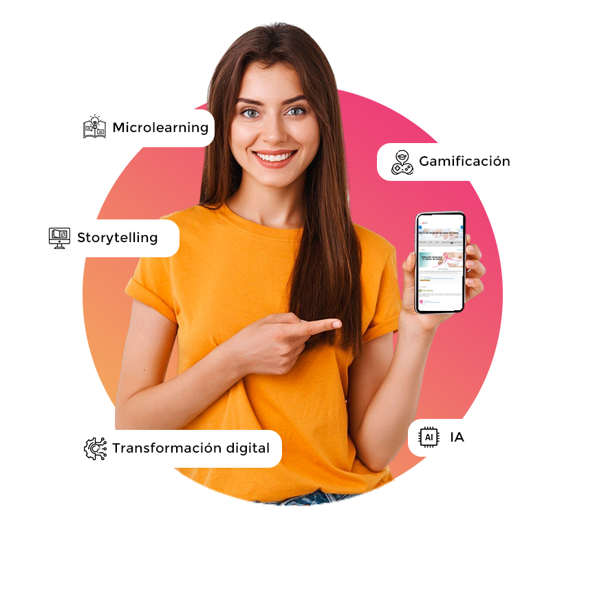 Plataforma educativa interactiva con IA, storytelling y gamificación – Campus virtual Govtech Soluciones de microlearning y gamificación del Campus virtual Govtech
